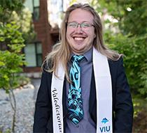 VIU Philosophy Major Graduate, Jaden Welsh